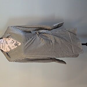 Printed Satin Wrap Dress
